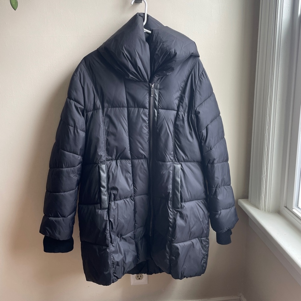 French Connection Black Puffer Jacket
